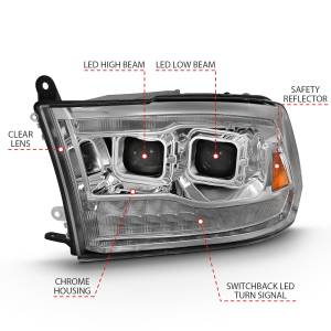 Anzo USA - Anzo USA 111465 LED Projector Headlight - Image 4