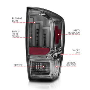 Anzo USA - Anzo USA 311282 LED Tail Light Assembly - Image 4