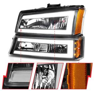 Anzo USA - Anzo USA 111501 Crystal Headlight Set - Image 2