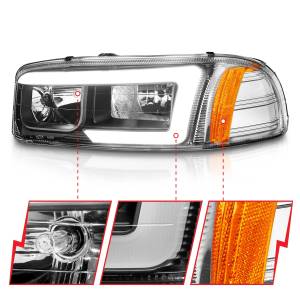Anzo USA - Anzo USA 111522 Crystal Headlight Set - Image 3