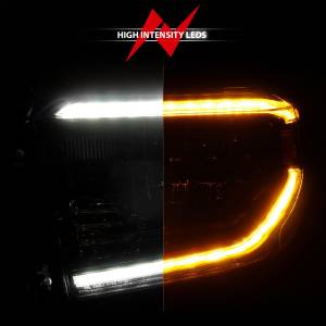 Anzo USA - Anzo USA 111531 LED Crystal Headlight Set - Image 6