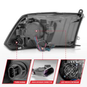 Anzo USA - Anzo USA 111540 LED Projector Headlight - Image 5