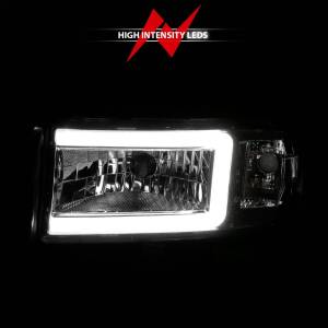 Anzo USA - Anzo USA 111555 LED Crystal Headlight Set - Image 6