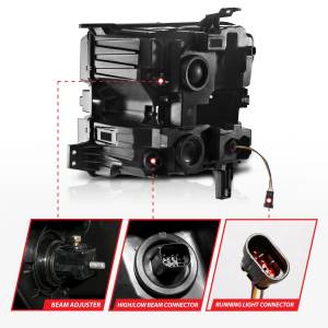 Anzo USA - Anzo USA 111566-R LED Projector Headlight - Image 5