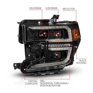 Anzo USA - Anzo USA 111600 LED Projector Headlight - Image 4