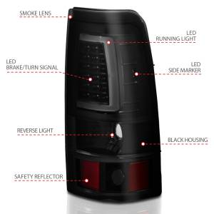 Anzo USA - Anzo USA 311331 LED Tail Light Assembly - Image 2