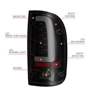 Anzo USA - Anzo USA 311354 LED Tail Light Assembly - Image 4