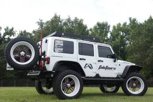 Fab Fours - Fab Fours JP-Y1261T-B Off The Door Tire Carrier - Image 2