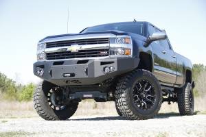 Fab Fours - Fab Fours CH14-A3051-1 Premium Heavy Duty Winch Front Bumper - Image 3