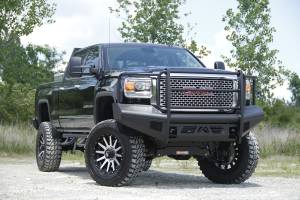 Fab Fours - Fab Fours GM14-Q3160-1 Elite Front Ranch Bumper - Image 5