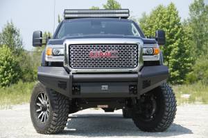 Fab Fours - Fab Fours GM14-Q3161-1 Elite Front Ranch Bumper - Image 3