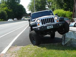 Fab Fours - Fab Fours JK07-B1851-B Lifestyle Winch Front Bumper - Image 2