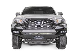 Fab Fours - Fab Fours TB16-03-B Vengeance Winch Front Bumper - Image 1