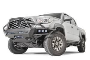 Fab Fours - Fab Fours TB16-03-B Vengeance Winch Front Bumper - Image 3