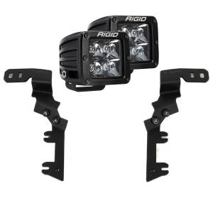 Rigid Industries - Rigid Industries 46789 D-Series Spot Midnight A-Pillar Kit - Image 1