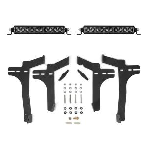 Rigid Industries - Rigid Industries 46814 SR-Series Spot Midnight Grille Light Kit - Image 1