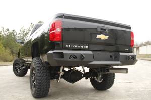 Fab Fours - Fab Fours CH14-W3050-B Heavy Duty Rear Bumper - Image 3
